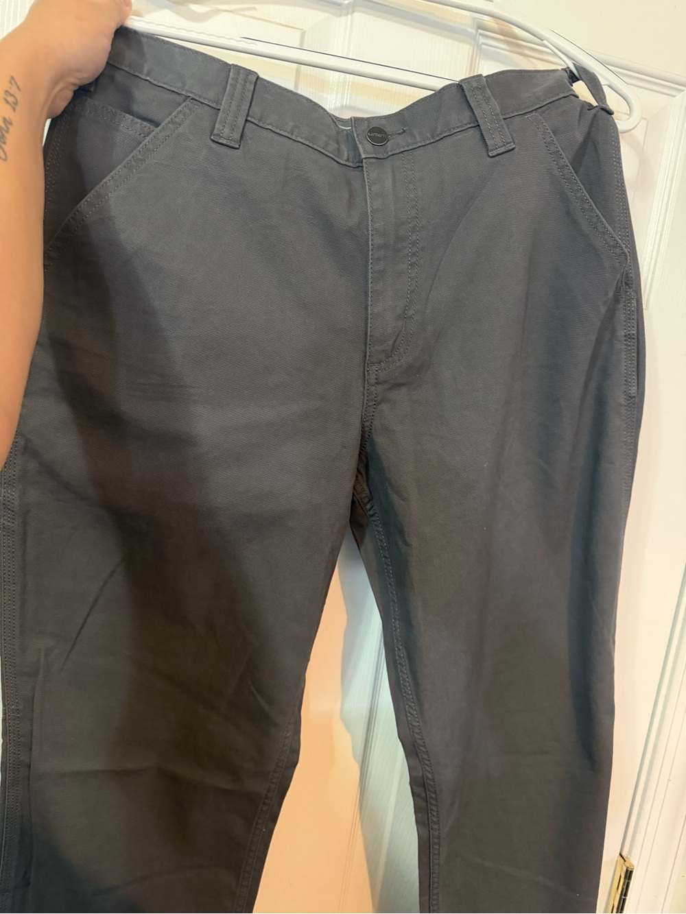 Carhartt Men's Charcoal Gray Chino Pants